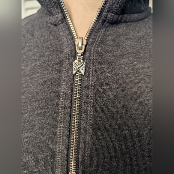 Victoria's Secret wing charm 1/4 zip tunic style sweatshirt fleece lined size sm - Picture 3 of 10